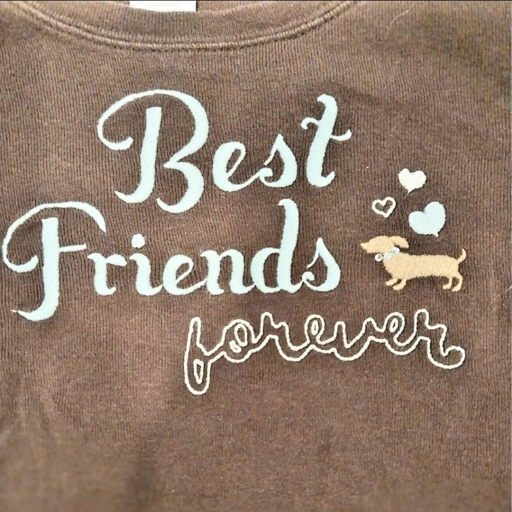 Gymboree Size 6 Dachshund Snug-Fit Pajama Set Top/Pants 100% Cotton